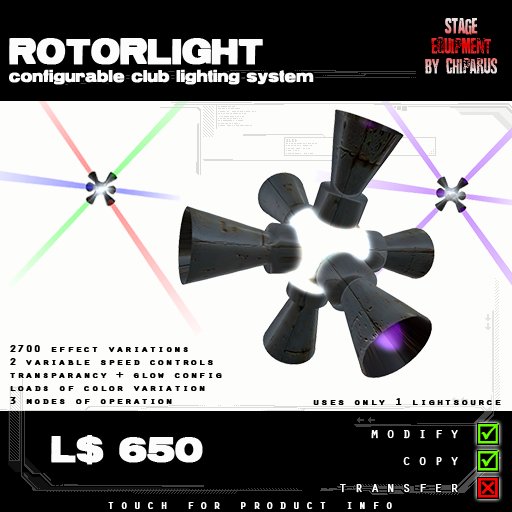 =CHIPARUS/SE= Rotorlight (Boxed)