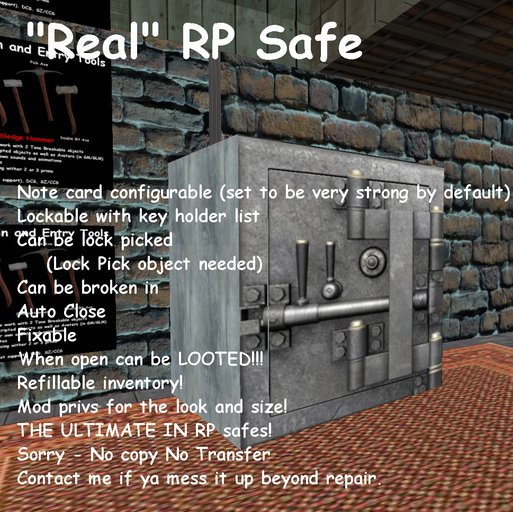 Safe (boxed)