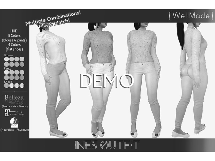 [WellMade] Ines Outfit DEMO