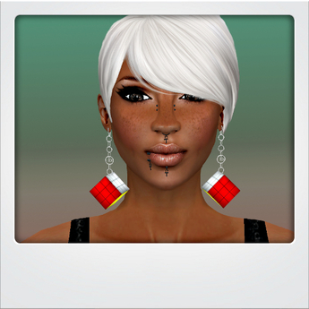 Second Life Marketplace - [Jewelry] - Rube's Cube Earrings