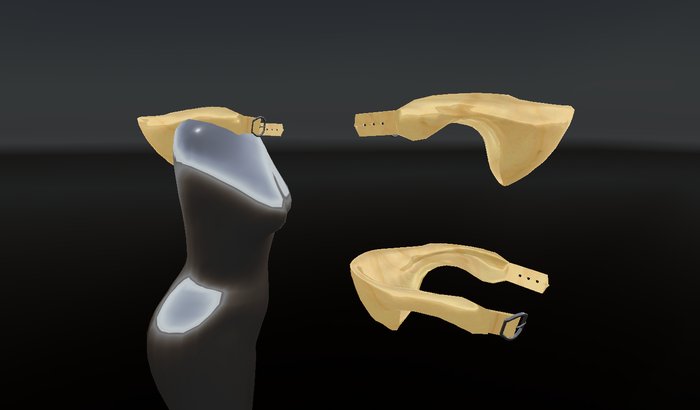 *Diesel Magic* hoodie / cowl for sweater 2 sculpted prim