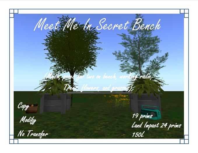 Meet me in Secret Bench
