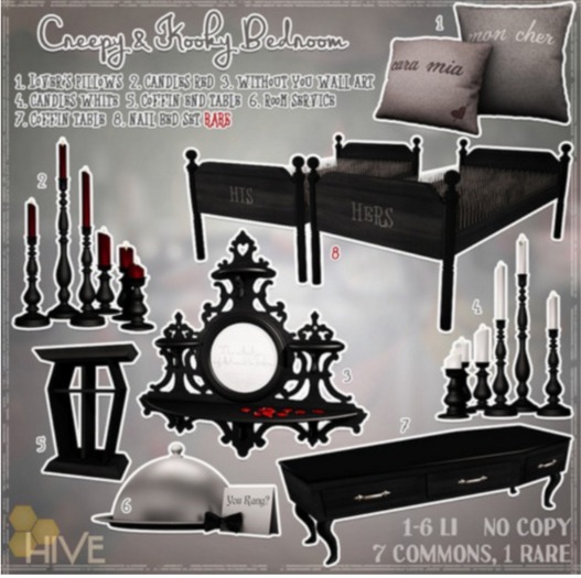 The Hive - Creepy & Kooky //Nailbed Set RARE