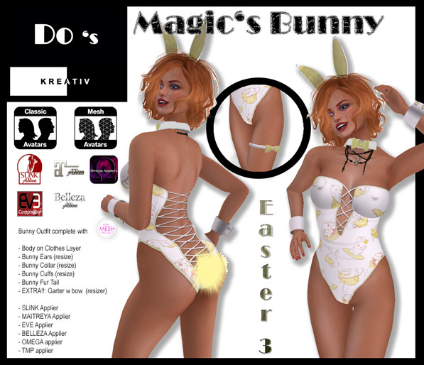 .:Do's:. Magic's Bunny  EASTER 3