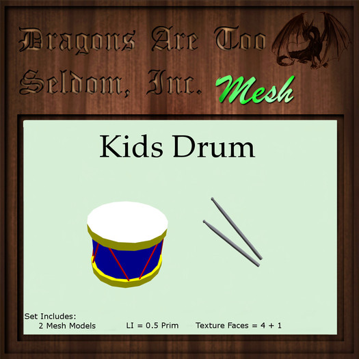 DATSI Mesh - Kids Drum Set