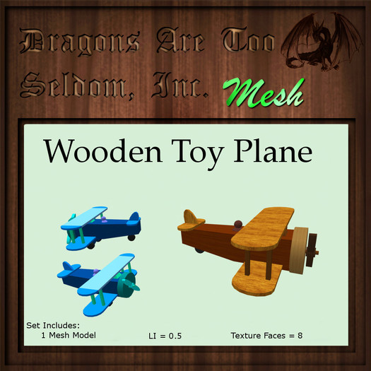 DATSI Mesh - Toy Plane Set