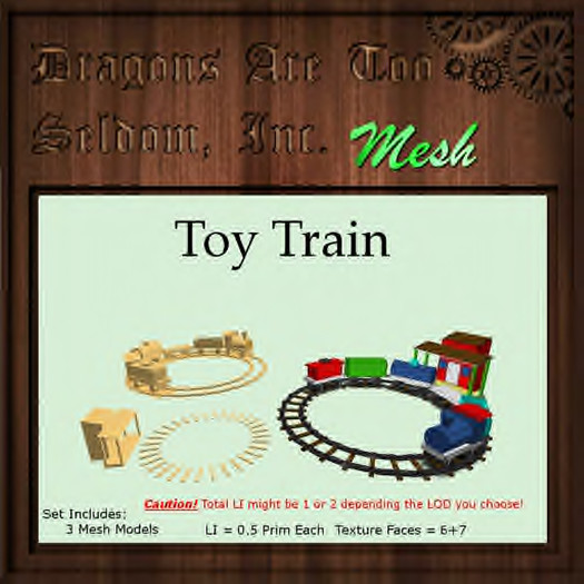 DATSI Mesh - Toy Train Set