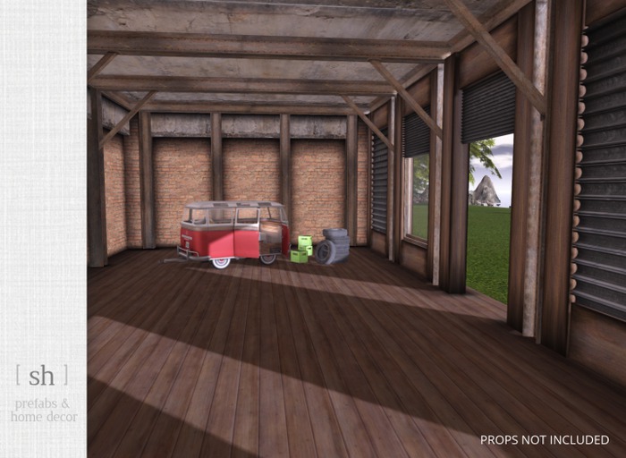 [sh] Man Cave Industrial Warehouse Loft / Skybox