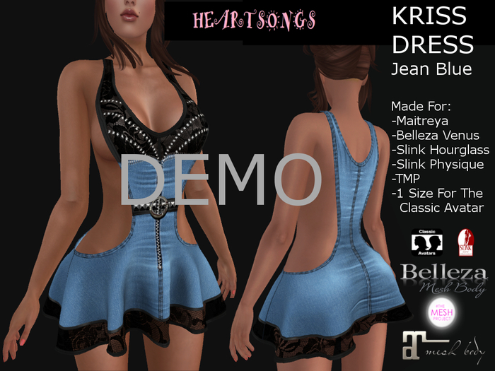 HEARTSONGS- KRISS DRESS DEMO