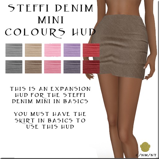 BM Steffi Denim Mini Colour HUD