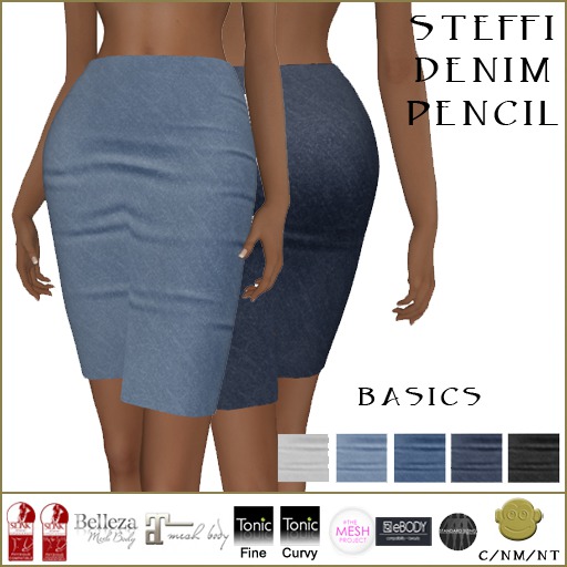 BM Steffi Denim Pencil Basics DEMO