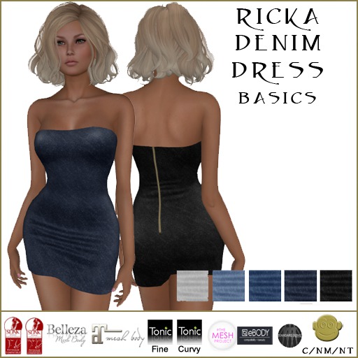 BM Ricka Denim Dress