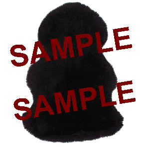 Black Sheep Skin Rug Box