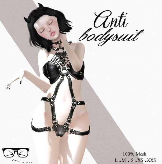 Riske -  Anti Bodysuit - Black