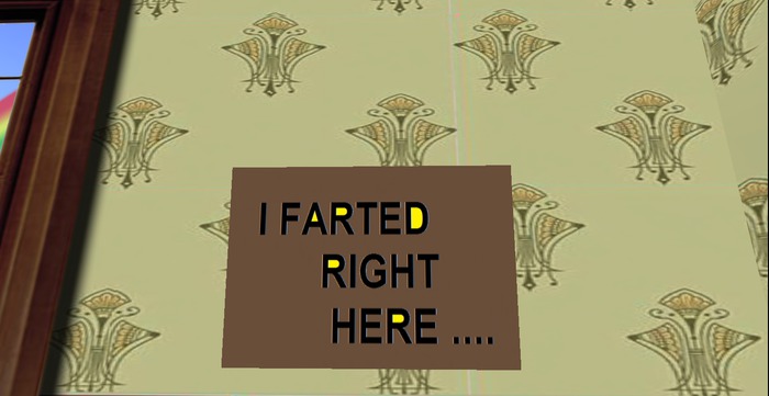 I FARTED poster