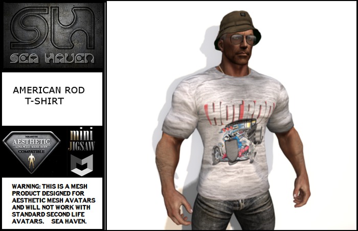 AMERICAN ROD T-SHIRT - Fitted Mesh