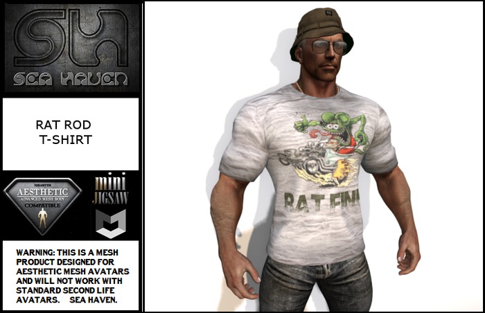 RAT ROD T-SHIRT - Fitted Mesh
