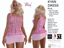 *BSASSY* KYAN DRESS PINK
