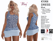 *BSASSY* KYAN DRESS BLUE