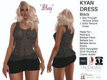 *BSASSY* KYAN DRESS BLACK