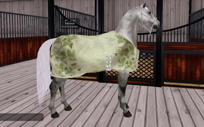 SALE! Rococo - satin viona mint double full blanket