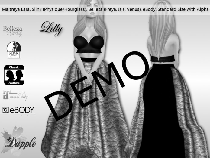 Dapple- Lilly Gown- Demo [boxed]
