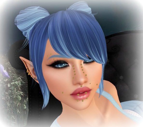 ! RainStorm Designs ! Facial Piercing Set - Gold