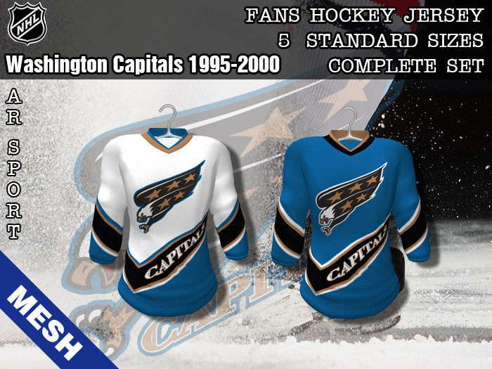 Washington Capitals 1995-2000 - complete set