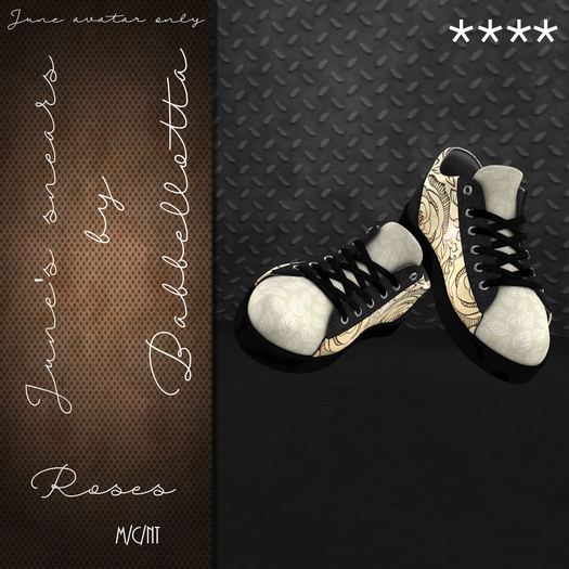 BABBELLOTTA JUNE ROSES SNEAKS VKB