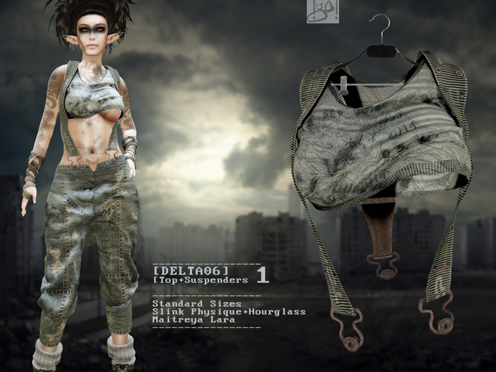 !gO! Delta06 Top&Suspenders - 1