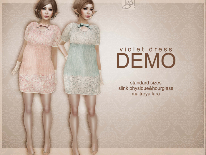 !gO! Violet dress - DEMO
