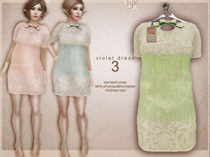 !gO! Violet dress - 3