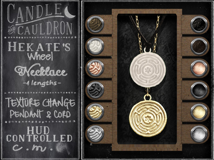 {C&C} Hekate's Wheel Necklace