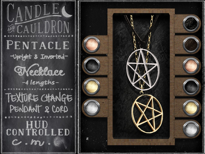 .:C&C:. Pentacle Necklace *WEAR or ADD ME*