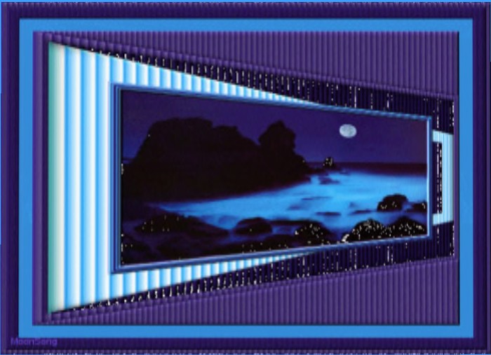 Animated Art Night Reflection