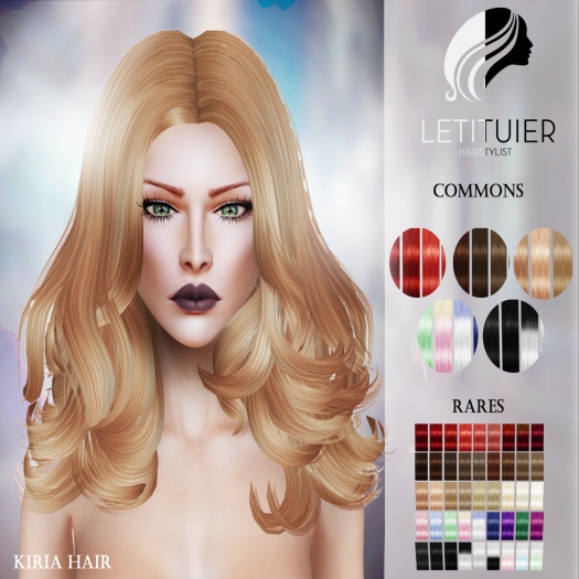{Letituier} Kiria Hair - Gacha Fatpack RARE
