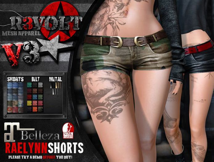 [R3] - Raelynn Shorts [V3]