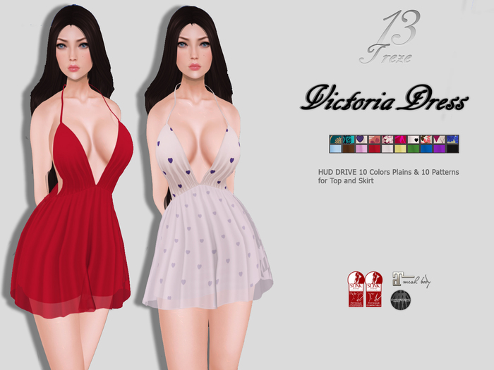 Treze. Victoria Dress FATPACK