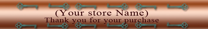 Market Banner Rustic Keys
