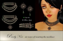 Pearly Noir Jewel set