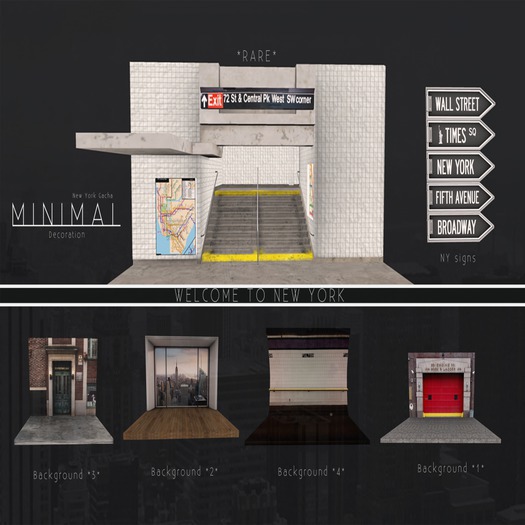 MINIMAL - New York Sign