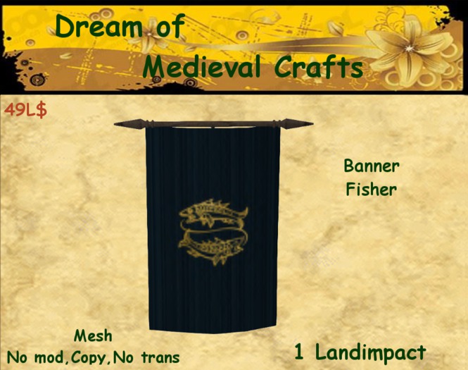 ((*DMC*)) Banner Fisher B