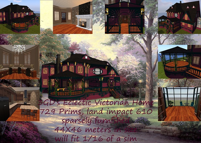 3GD's Eclectic Victorian Home (boxed)