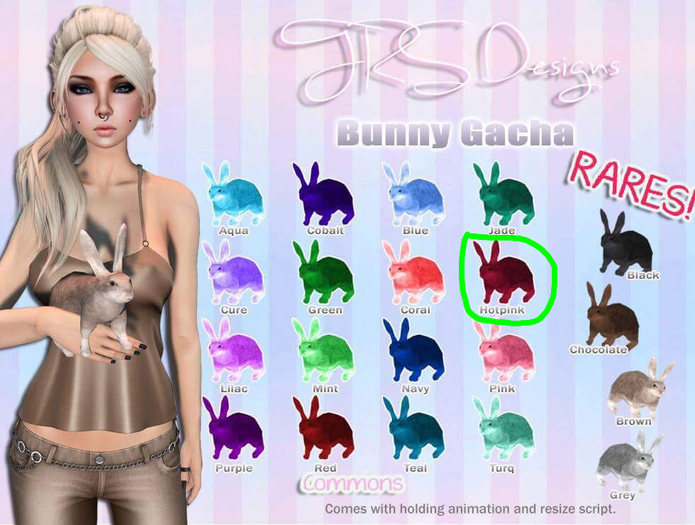 Bunny Common Hotpink