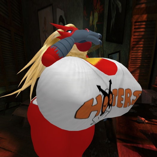 Big breasted drink anims