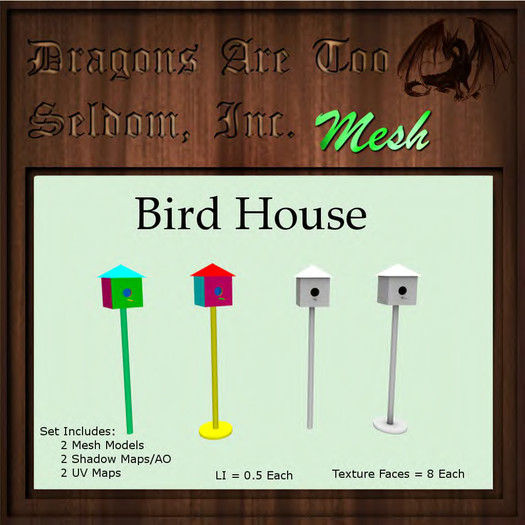 DATSI Mesh - Bird House Set