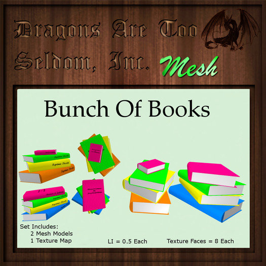 DATSI Mesh - Bunch Of Books Set