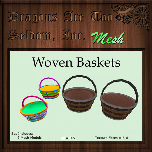 DATSI Mesh - Woven Baskets Set