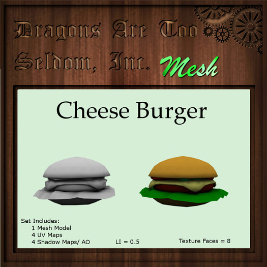 DATSI Mesh - Cheese Burger Set