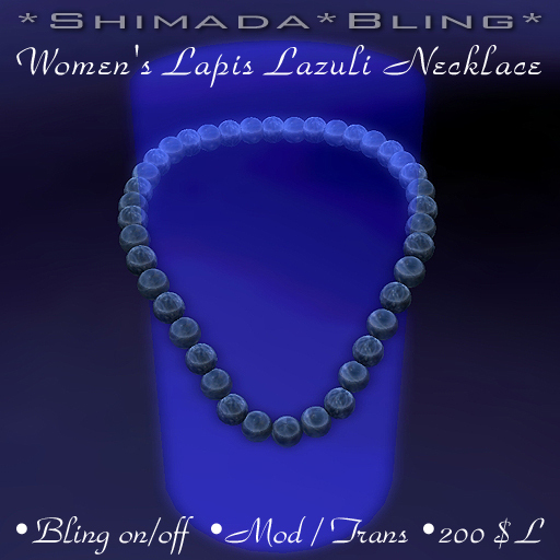 Lapis Lazuli Necklace (medium)
